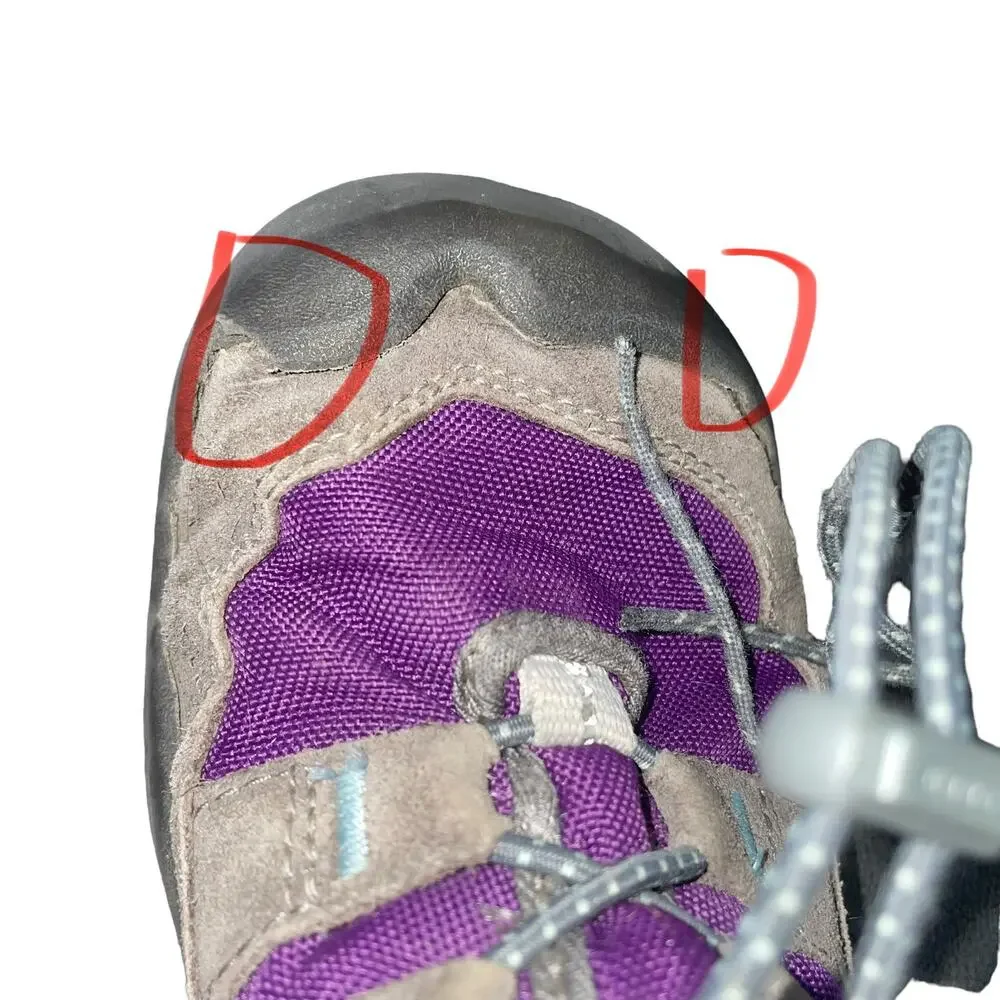 Keen Knotch Chukka Boots Toddler 1 Purple Gray Washable Lightweight Kids Sneaker